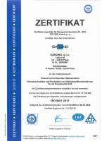 Zertifikat ISO 9001